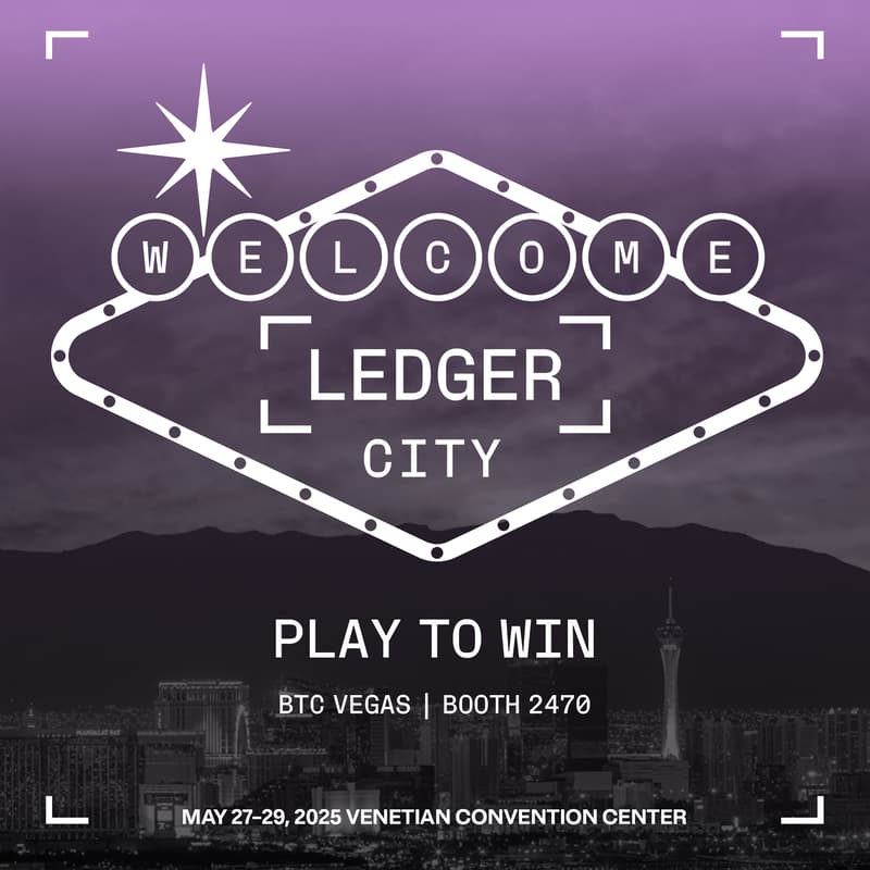 Cover Image for Viva Las (Bitcoin) Vegas – Ledger Style