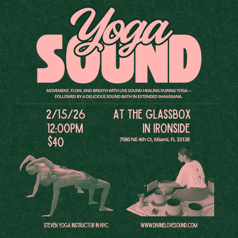 Cover Image for Yoga Sound — Yoga and Sound Healing in Miami