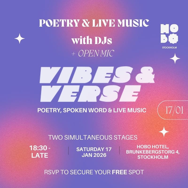 Cover Image for Vibes & Verse Jan 17th