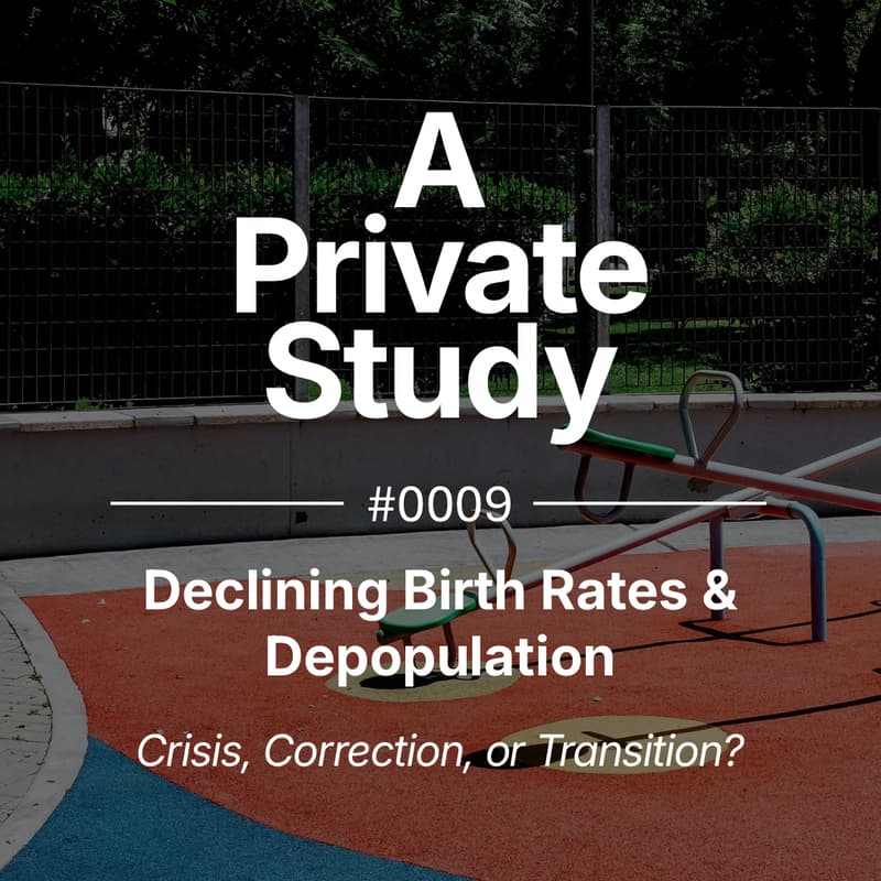 Cover Image for A Private Study #0009: Declining Birth Rates & Depopulation