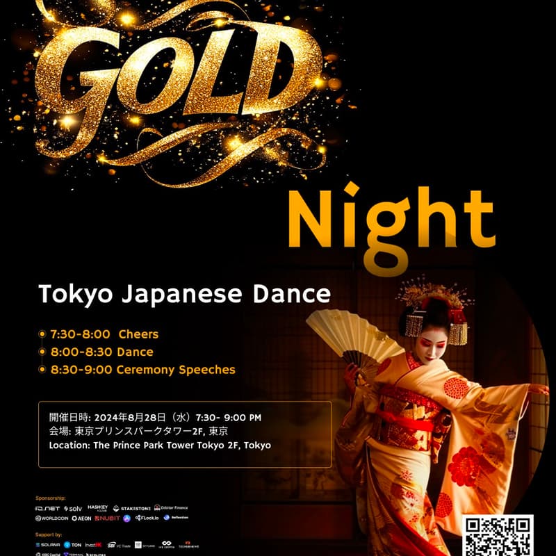 Cover Image for Gold Night Tokyo Japanese Dance