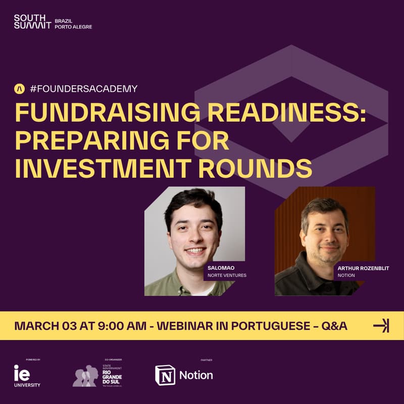 Cover Image for [FOUNDERS ACADEMY] Fundraising Readiness: preparing for investment rounds