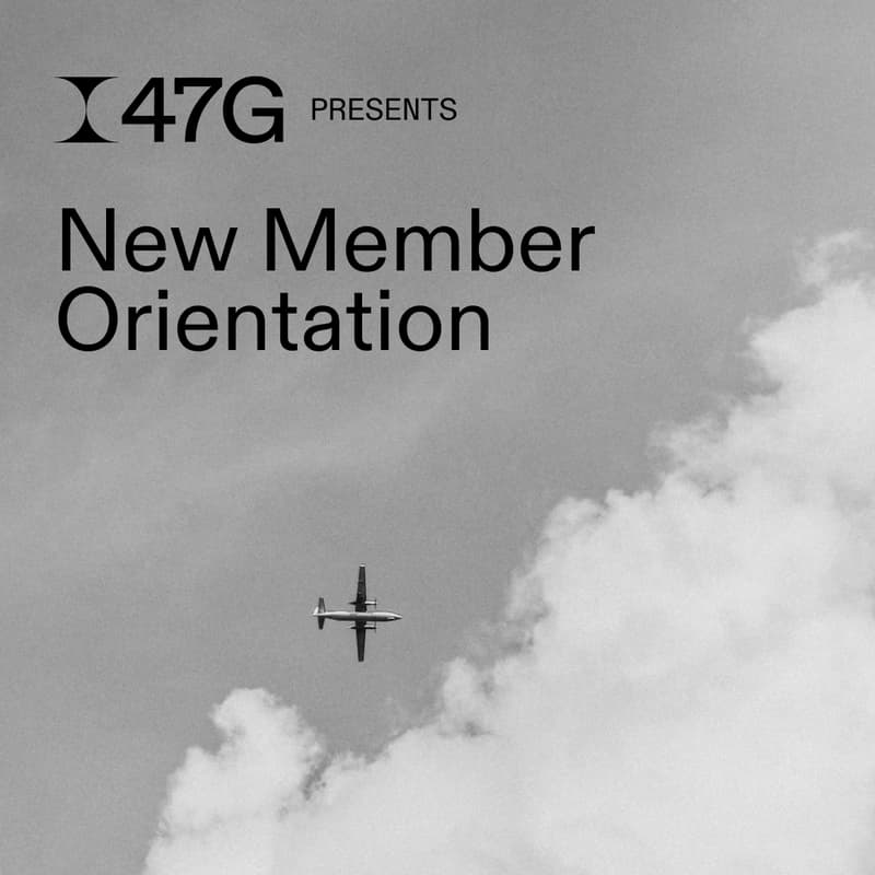 Cover Image for 47G New Member Orientation
