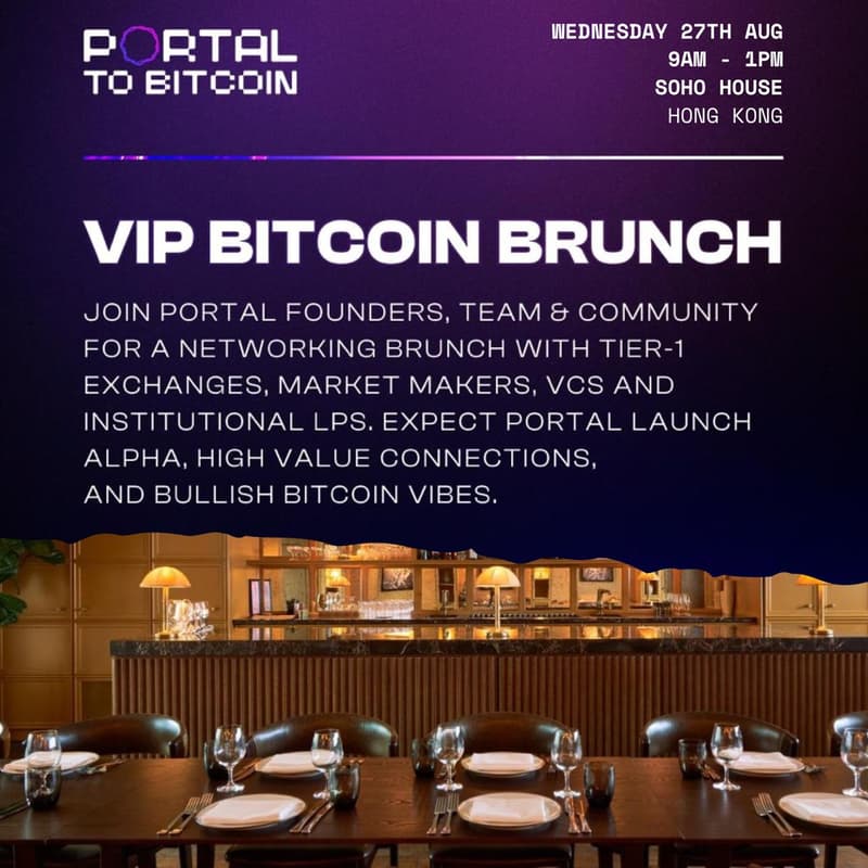Cover Image for VIP Bitcoin Brunch
