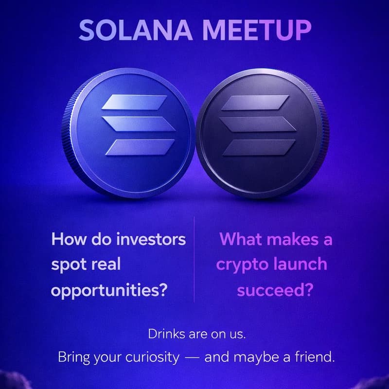 Cover Image for SOLANA Meetup + Solflare Shield Giveaway