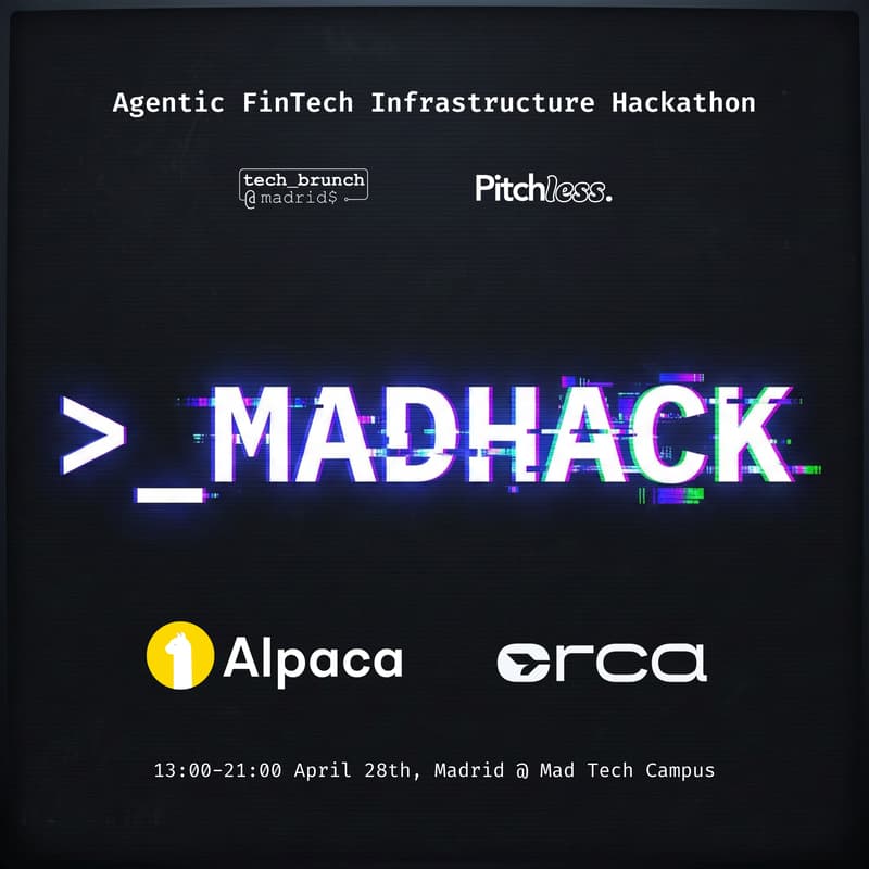 Cover Image for >_MADHACK  — FinTech AI Hackathon