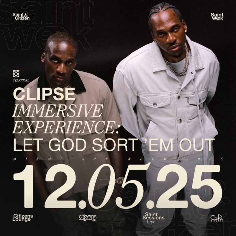 Cover Image for Clipse Immersive Performance: Let God Sort 'Em Out | Miami Art Week 2025