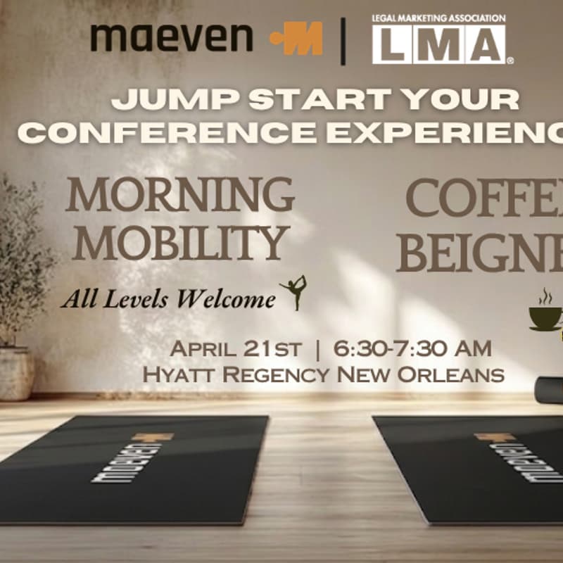 Cover Image for MORNING MOBILITY with Maeven @ LMA