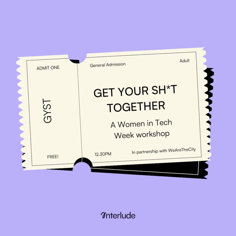 Cover Image for Get Your Sh*t Together – a mid-month planning session for sustainable high performance [Women in Tech Week special edition!]