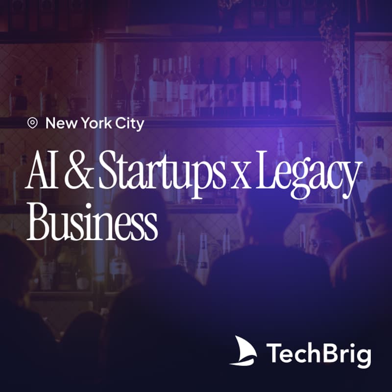 Cover Image for AI & Startups x Legacy Business | Happy Hour Mixer by TechBrig