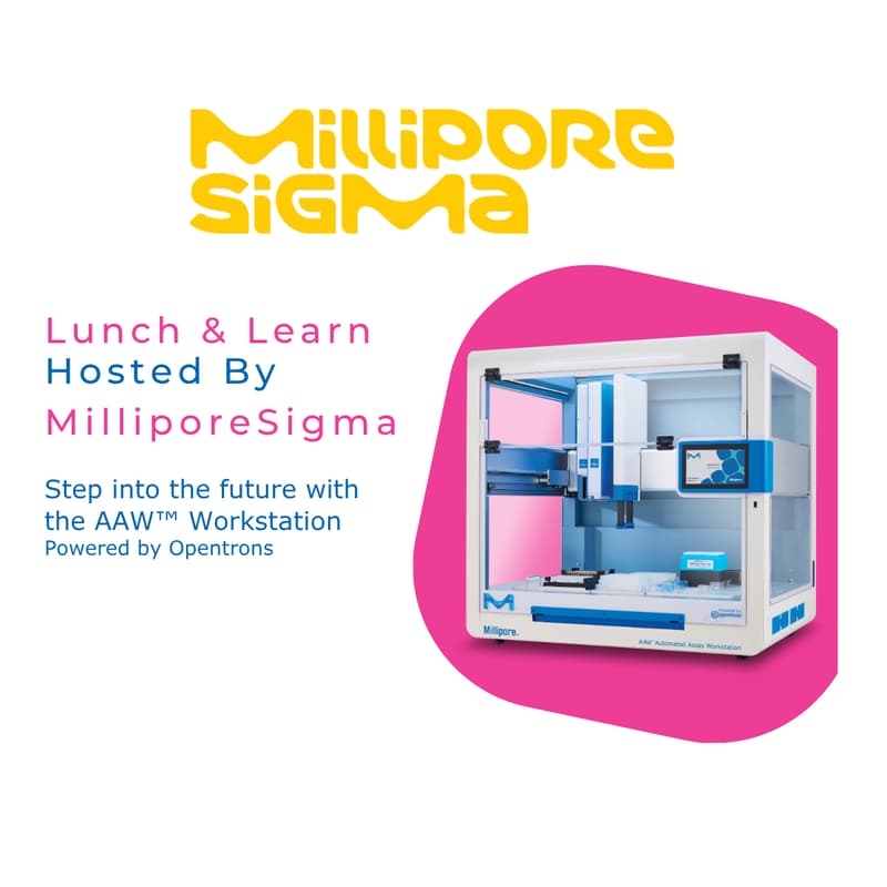 Cover Image for Lunch & Learn hosted by MilliporeSigma