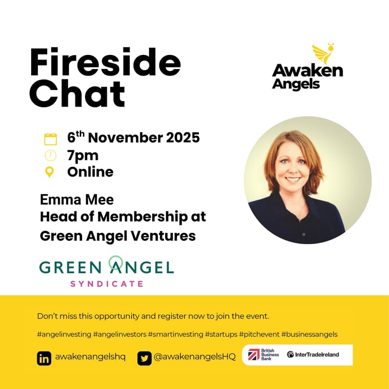 Cover Image for AwakenAngels x Green Angel Syndicate: Fireside Chat on Climate Tech Investment