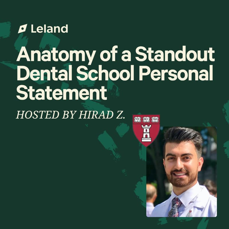 Cover Image for Anatomy of a Standout Dental School Personal Statement