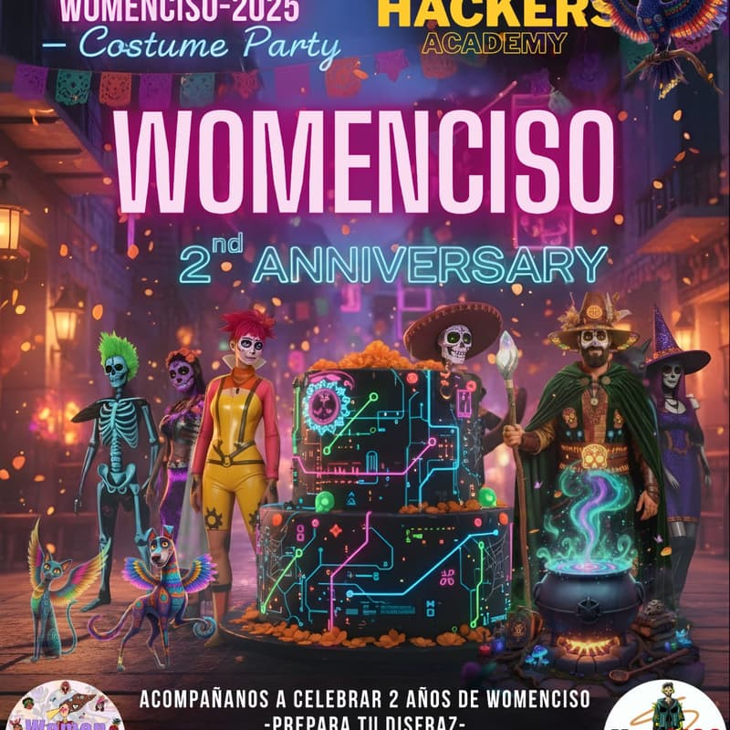 Cover Image for RSVP a Nuestra Ceremonia Virtual de 2º Aniversario Womenciso