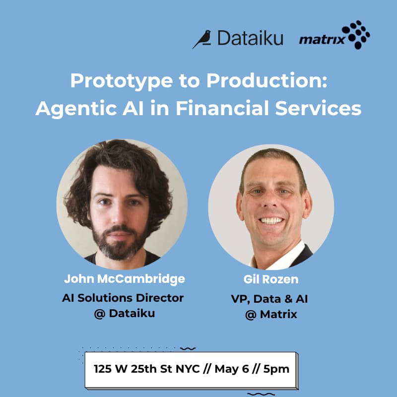 Cover Image for Prototype to Production: Agentic AI in Financial Services