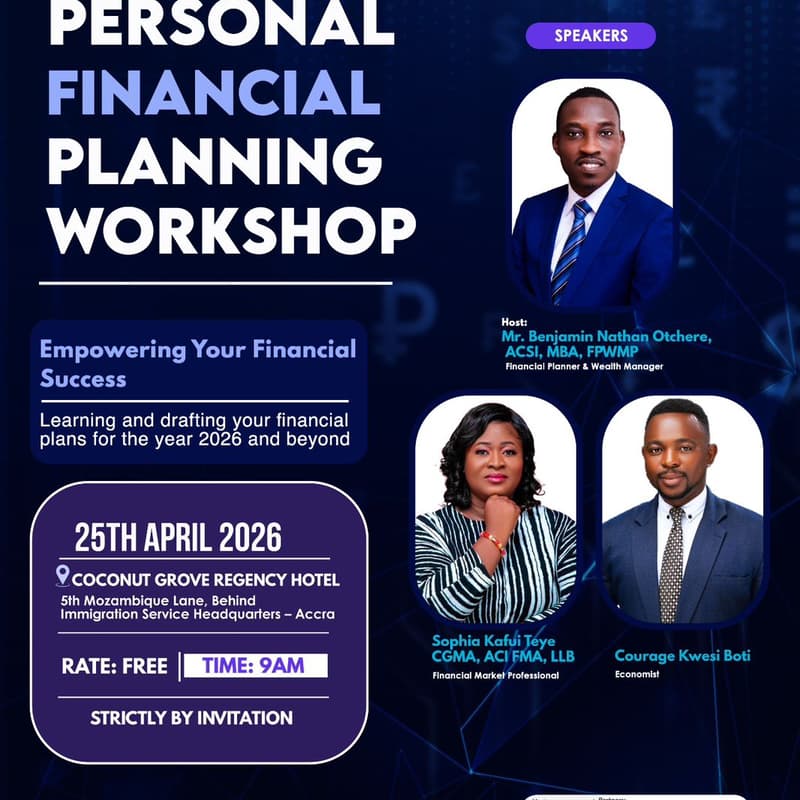 Cover Image for Personal Financial Planning Workshop