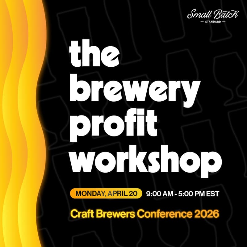 Cover Image for The Brewery Profit Workshop: Build a step-by-step plan to make more profit in 2026