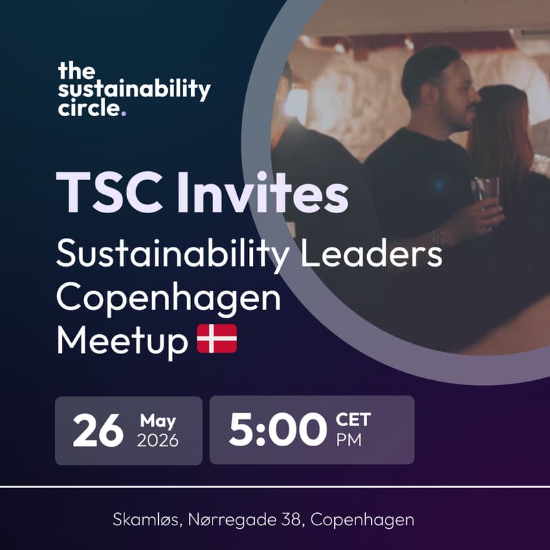 Cover Image for Copenhagen Senior Sustainability Leader Meetup (TSC Event)