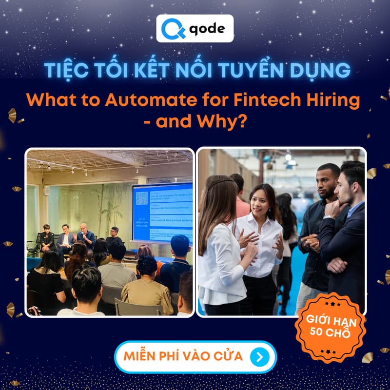 Cover Image for Tiệc tối Kết nối & Tọa đàm Tuyển dụng