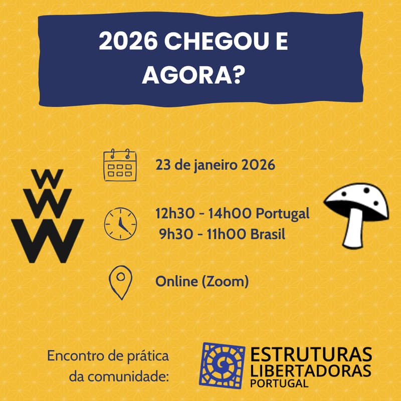 Cover Image for Encontro de prática "2026 chegou! E agora? " (Online)