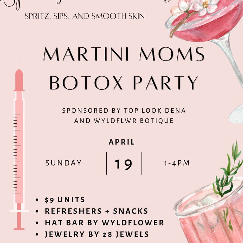 Cover Image for Martini Moms Botox Party