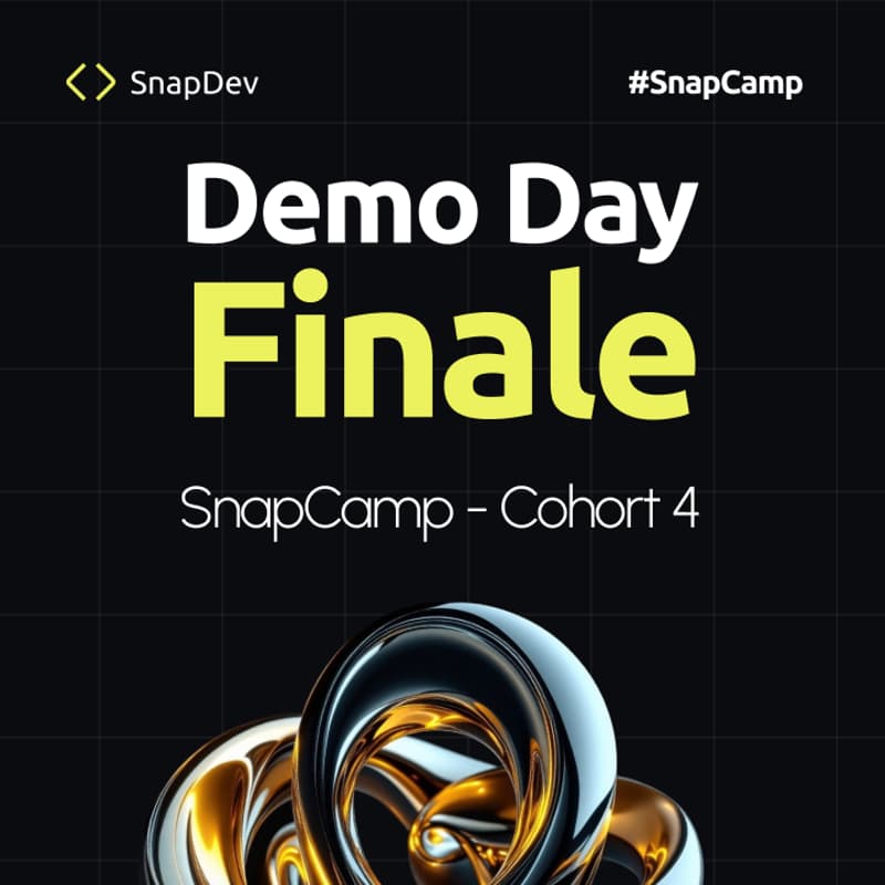 Cover Image for SnapCamp 4.0: Demo Day Finale