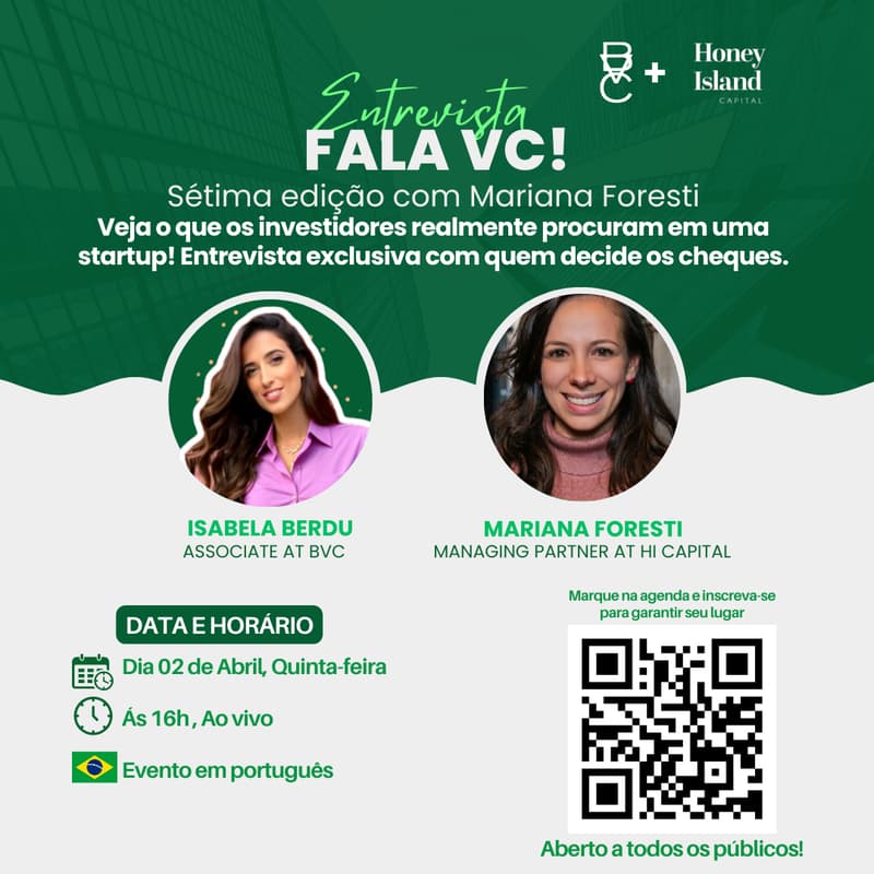Cover Image for 🎙️Fala, VC! - Sétima edição | Entrevista com a HI Capital