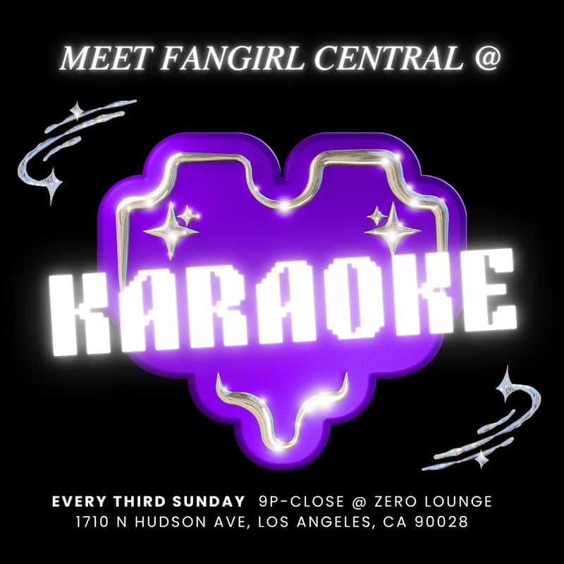 Cover Image for HIGH SCHOOL MUSICAL 2 ANNIVERSARY: Fangirl Central @ Karaoke (monthly)