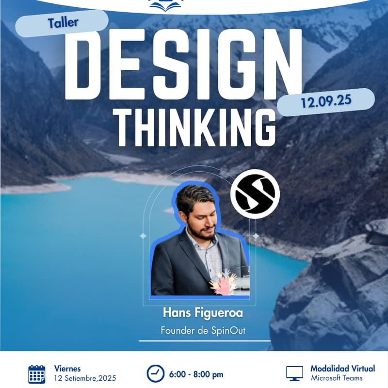 Cover Image for Workshop 3: Design Thinking | Incuba UNASAM 🚀✨️