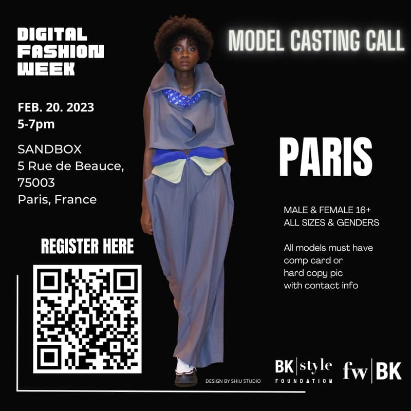 Cover Image for PARIS FASHION WEEK CASTING CALL