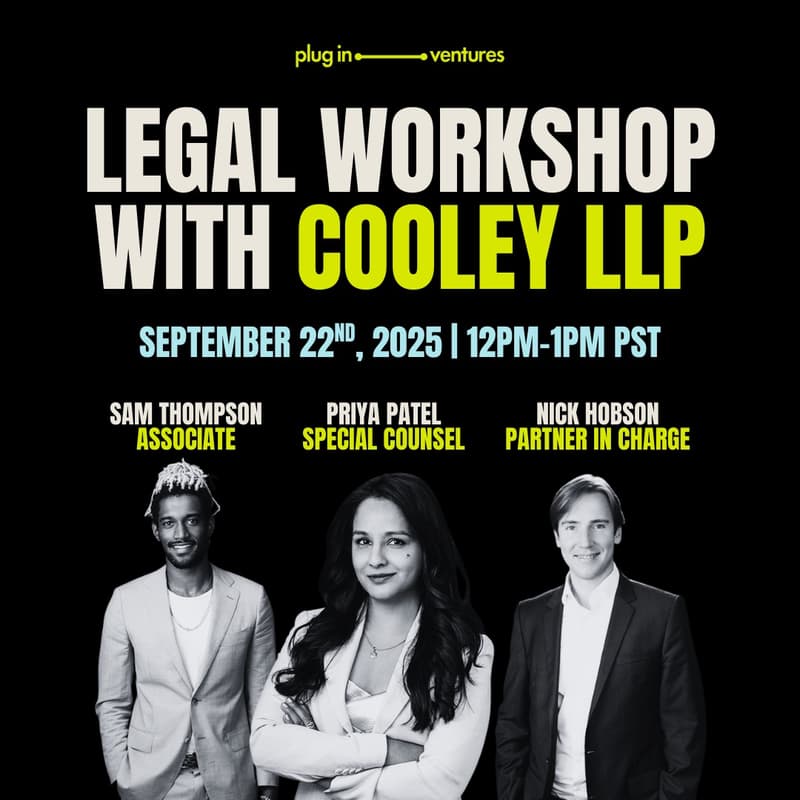 Cover Image for Legal Workshop Clinic With Cooley