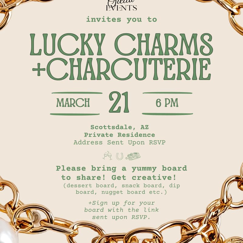 Cover Image for Lucky Charms + Charcuterie