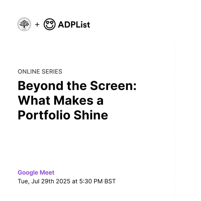 Cover Image for Beyond the Screen: What Makes a Portfolio Shine