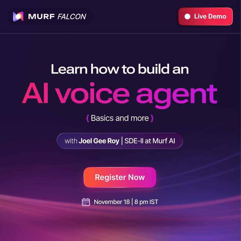 Build an AI Voice Agent · Luma