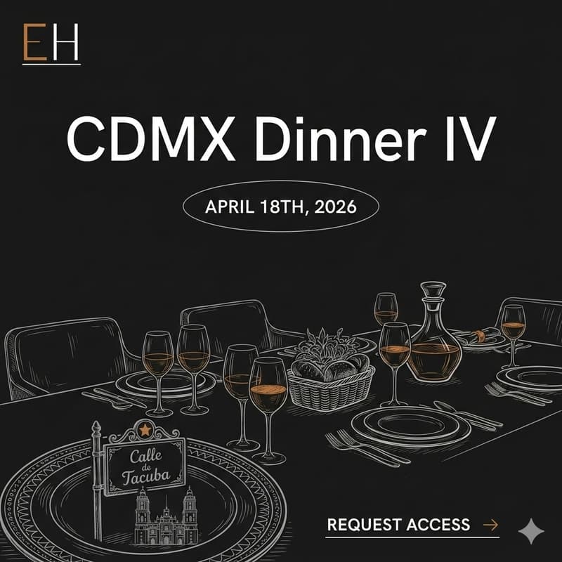 Cover Image for CDMX Dinner IV [7 & 8-Figure Founders]