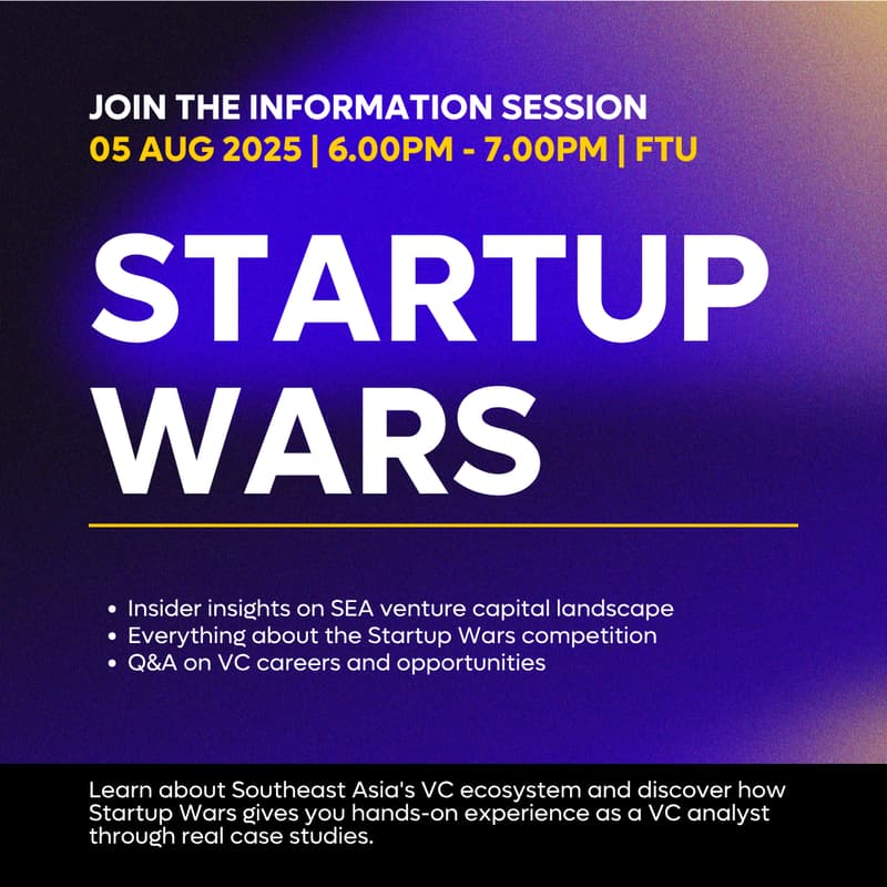 Cover Image for Startup Wars Information Session in Vietnam