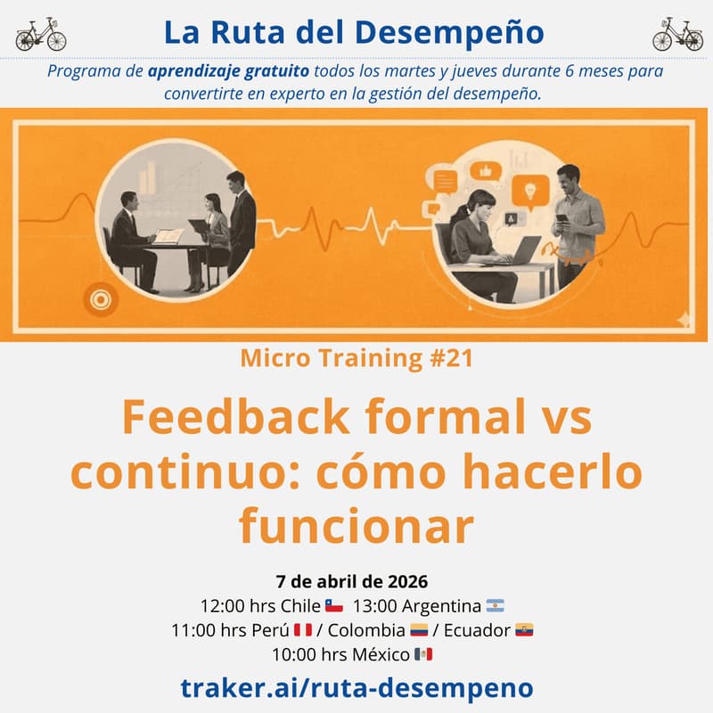 Cover Image for MicroTraining #21 Feedback formal vs continuo: cómo hacerlo funcionar