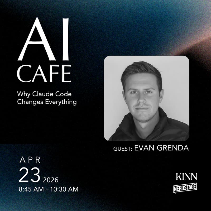 Cover Image for AI Cafe: Why Claude Code Changes Everything