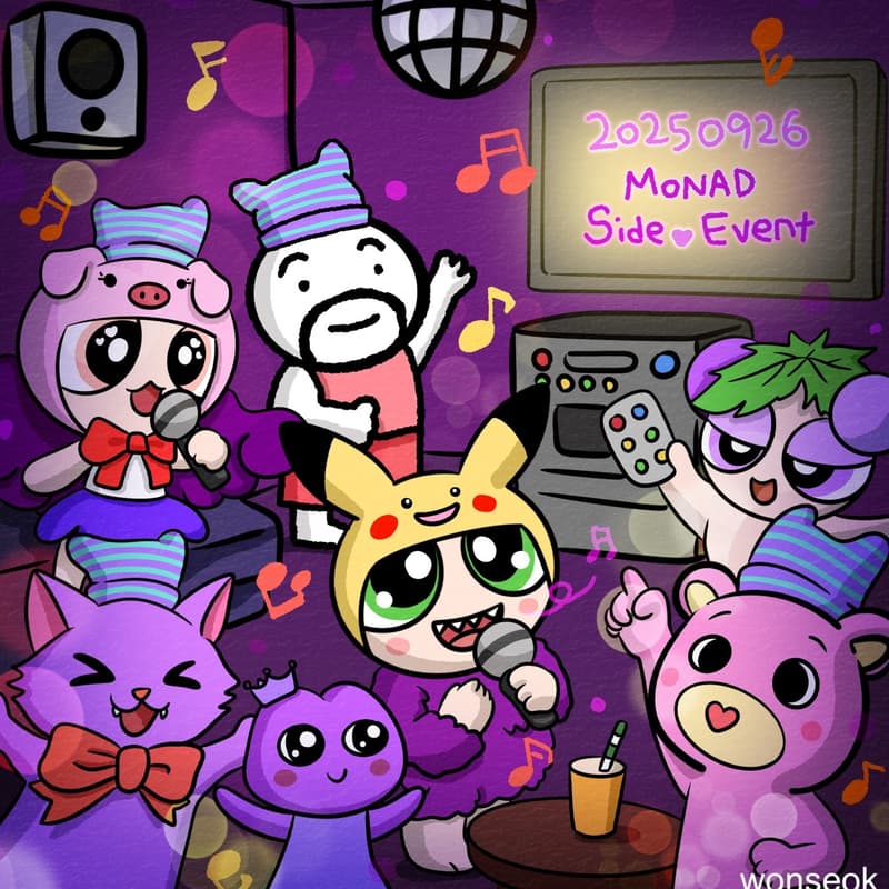 Cover Image for ๐ Global Friends, Endless Fun โ Monad Night Out๐ค๐
