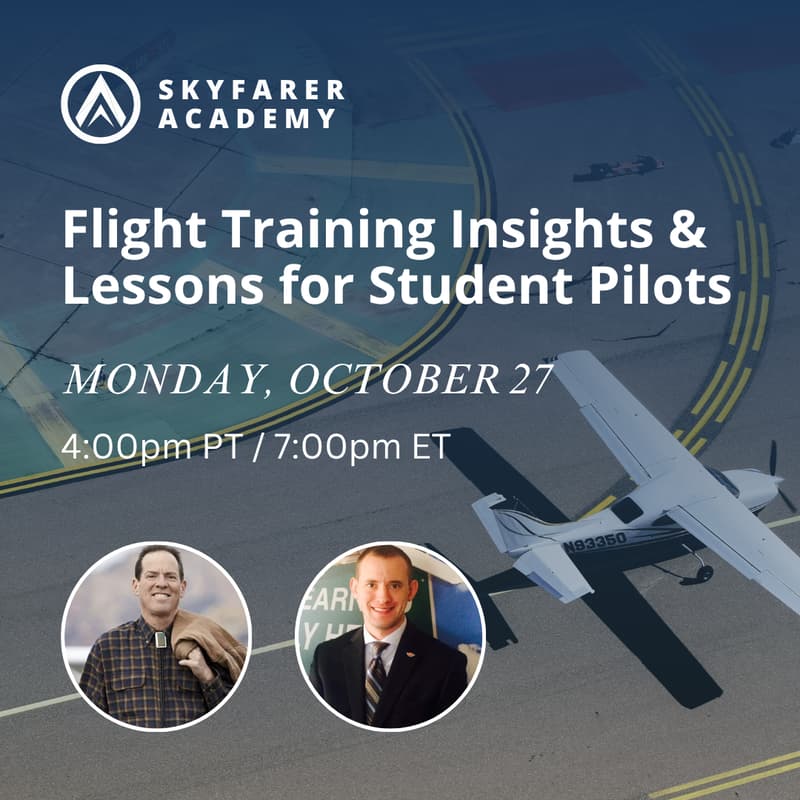 Cover Image for Flight Training Insights & Lessons for Student Pilots