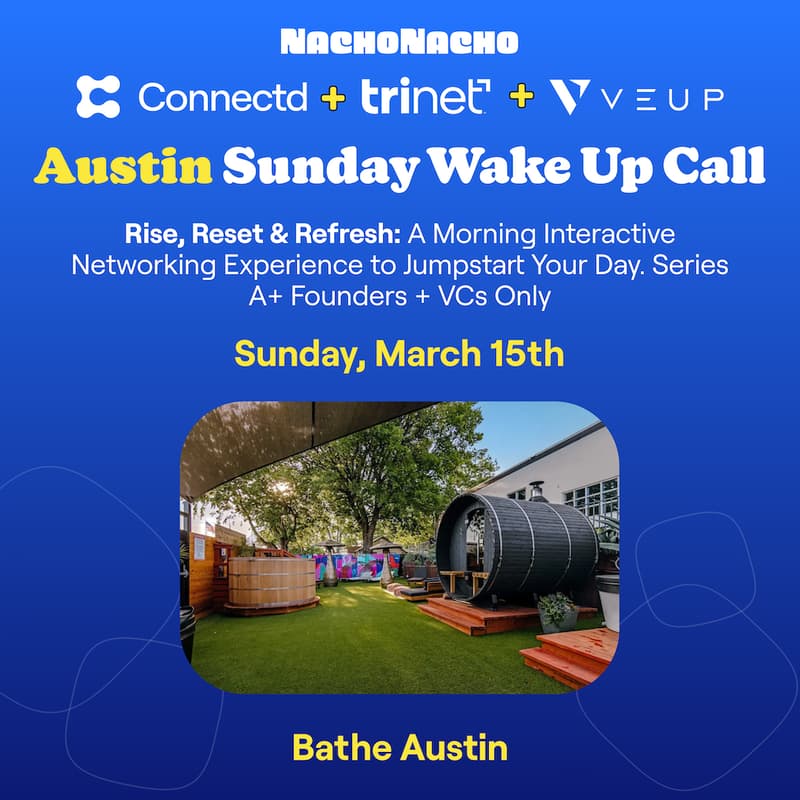 Cover Image for Austin Sunday Wake Up Call (Series A+ Founders + VCs Only)