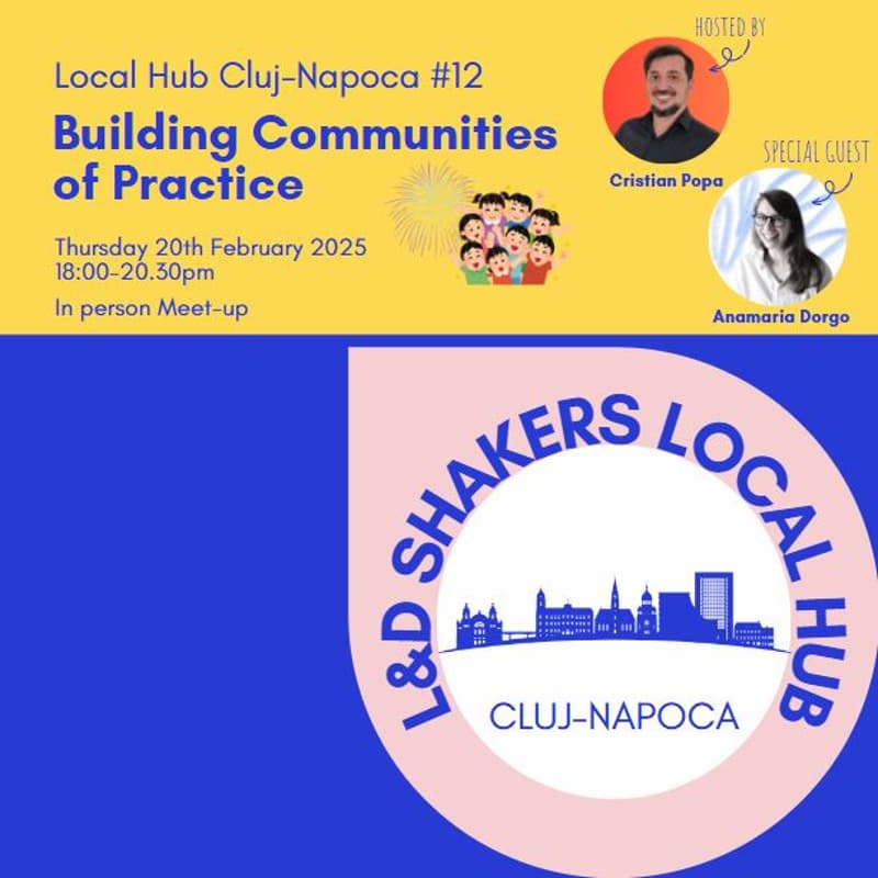 Cover Image for Local Hub Cluj-Napoca: Building Communities of Practice