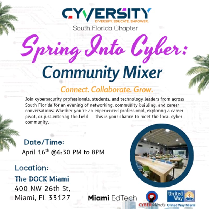Cover Image for Spring Into Cyber: Community Mixer