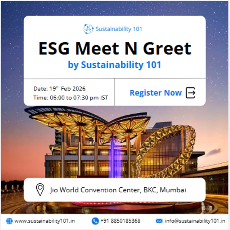 Cover Image for ESG Meet n Greet by Sustainability 101