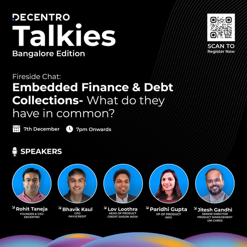 Cover Image for Decentro Talkies | Mixer | Fireside chat