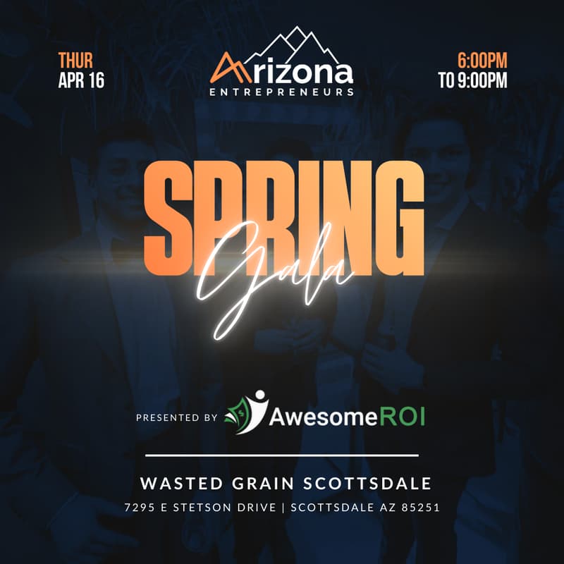 Cover Image for Arizona Entrepreneurs Spring Gala