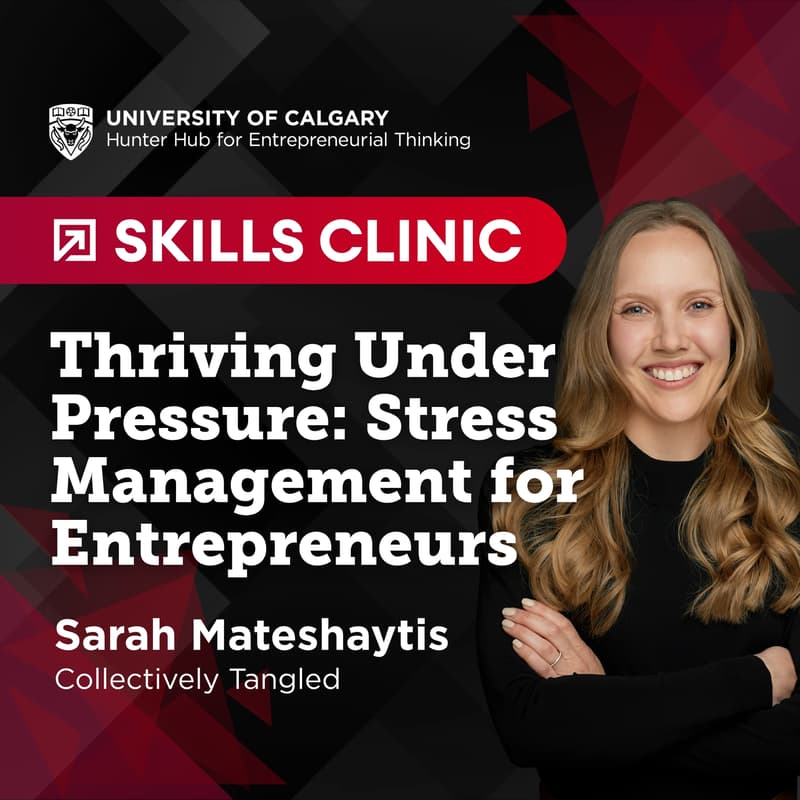 Cover Image for Hunter Hub Skills Clinic | Thriving Under Pressure: Stress Management for Entrepreneurs