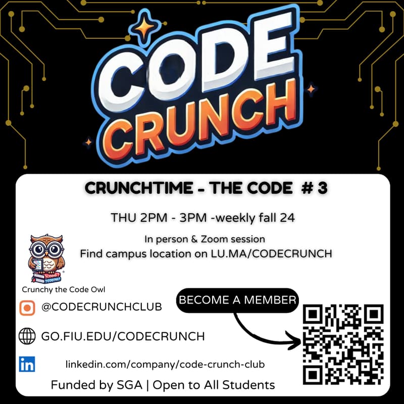 Cover Image for (CANCELED)💻 CrunchTime LeetCode #3