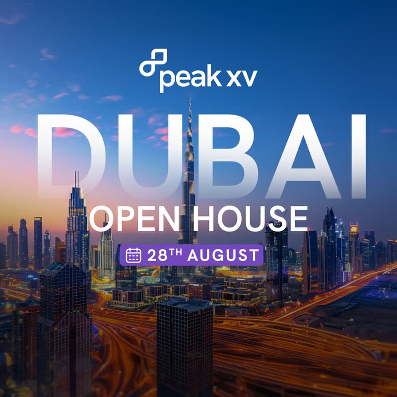 Cover Image for Peak XV Open House: Dubai🚀