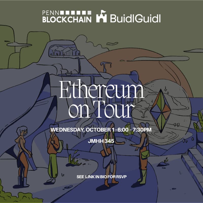 Cover Image for Ethereum on Tour: BuidlGuidl x Penn Blockchain